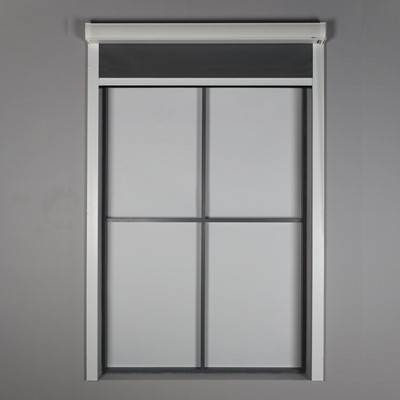 Overall BlocOut Blind in window Open